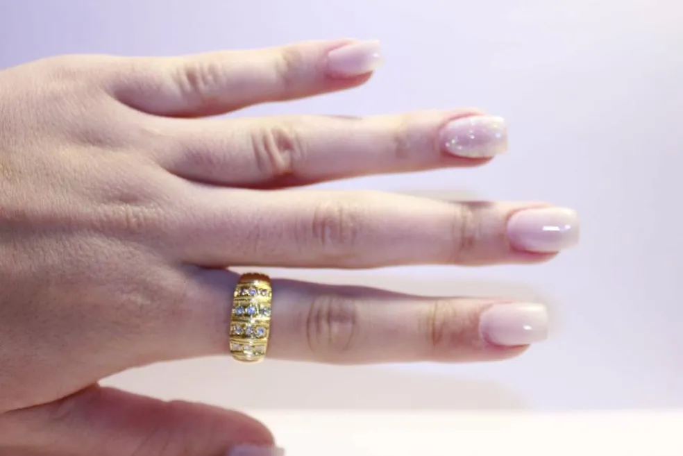 Bague Or jaune Diamants