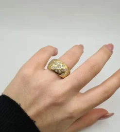 Bague Or jaune Diamants