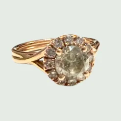 Bague Or jaune Diamants