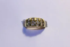 Bague Or jaune Diamants