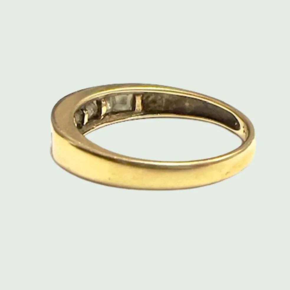 Bague Or jaune Diamants