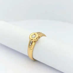 Bague Or jaune Diamants