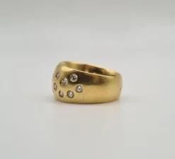 Bague Or jaune Diamants