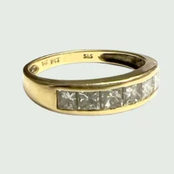 Bague Or jaune Diamants