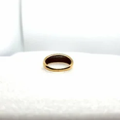 Bague or jaune diamants
