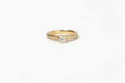 Bague Or jaune Diamants