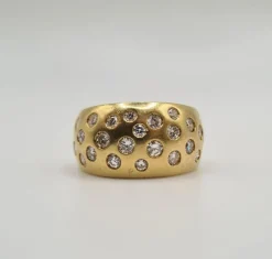 Bague Or jaune Diamants