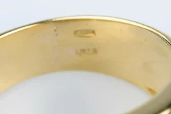 Bague or jaune diamants