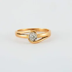 Bague Or jaune Diamants