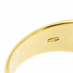 Bague or jaune diamants