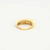 Bague or jaune et diamants