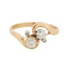 Bague or Jaune et Diamants