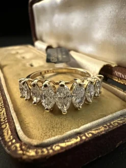 Bague Or jaune et Diamants