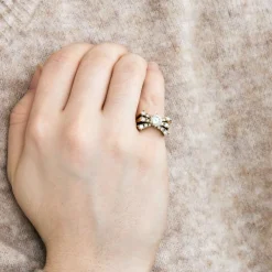 Bague or jaune et Diamants