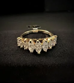Bague Or jaune et Diamants