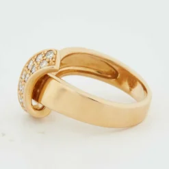Bague Or Jaune et Diamants