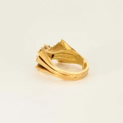 Bague or jaune et Diamants
