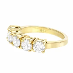 Bague Or Jaune et Diamants