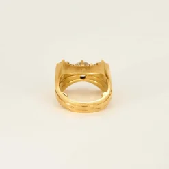 Bague or jaune et Diamants