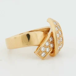 Bague Or Jaune et Diamants