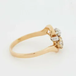 Bague or Jaune et Diamants