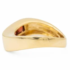 Bague Or jaune Grenat