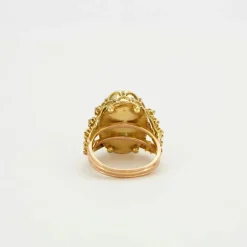 Bague Or jaune Lapis-lazuli