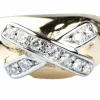 Bague Or jaune Or blanc Diamant