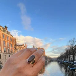Bague Or jaune Quartz