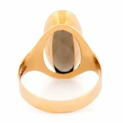 Bague Or jaune Quartz