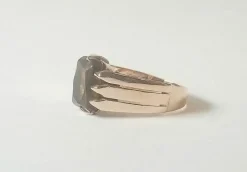 Bague or jaune quartz 2.45 carats