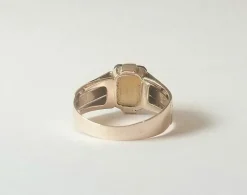 Bague or jaune quartz 2.45 carats