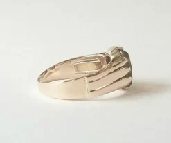 Bague or jaune quartz 2.45 carats