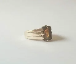 Bague or jaune quartz 2.45 carats