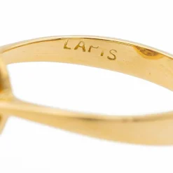 bague Or jaune Rubis