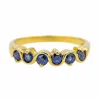 Bague Or jaune Saphir