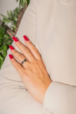 Bague Or jaune Saphir
