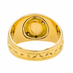 Bague Or jaune Saphir