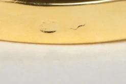 Bague Or jaune Saphir