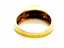 Bague Or jaune Saphir