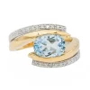 Bague Or jaune Topaze