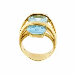 Bague Or Jaune Topaze