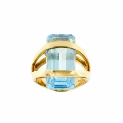 Bague Or Jaune Topaze