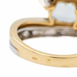 Bague Or jaune Topaze