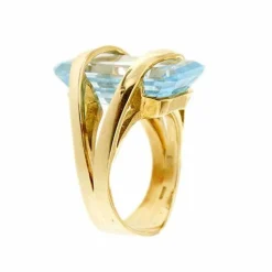 Bague Or Jaune Topaze