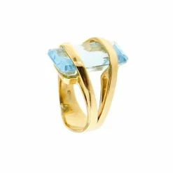 Bague Or Jaune Topaze