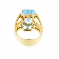 Bague Or Jaune Topaze