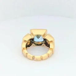 Bague Or jaune Topaze Didier Guérin
