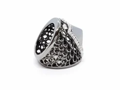 Bague Or noir Diamant