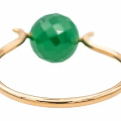 Bague Or rose Agate